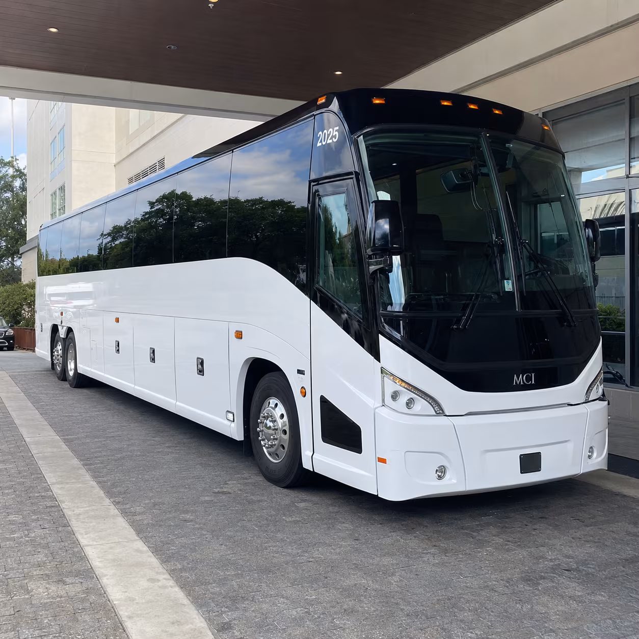 56 passenger charter bus