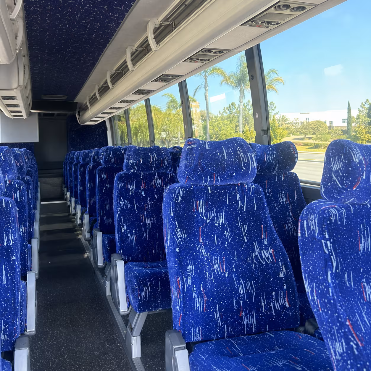 corporate and conference long distance bus rentals from irving texas