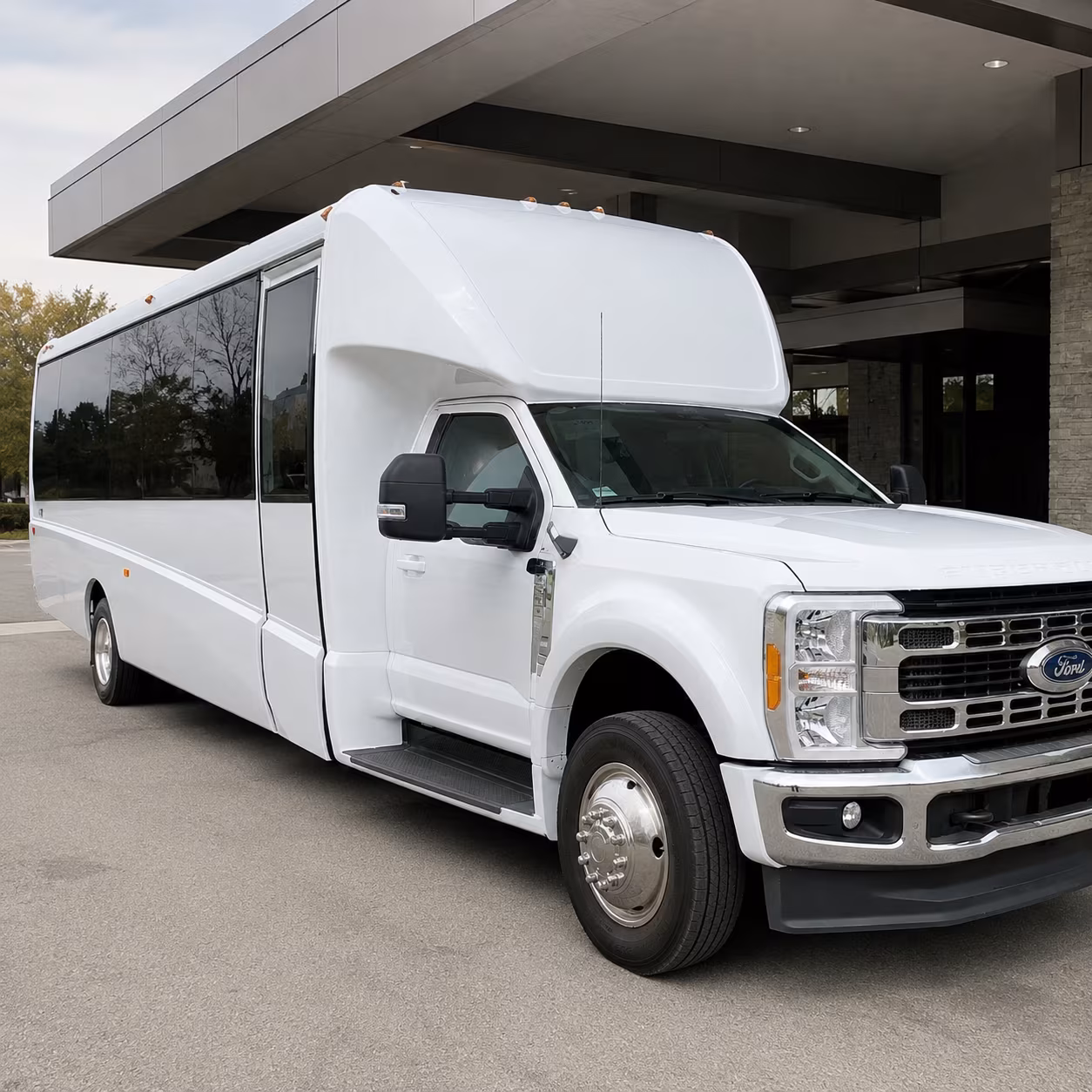employee shuttle buses for las colinas and irving office campuses