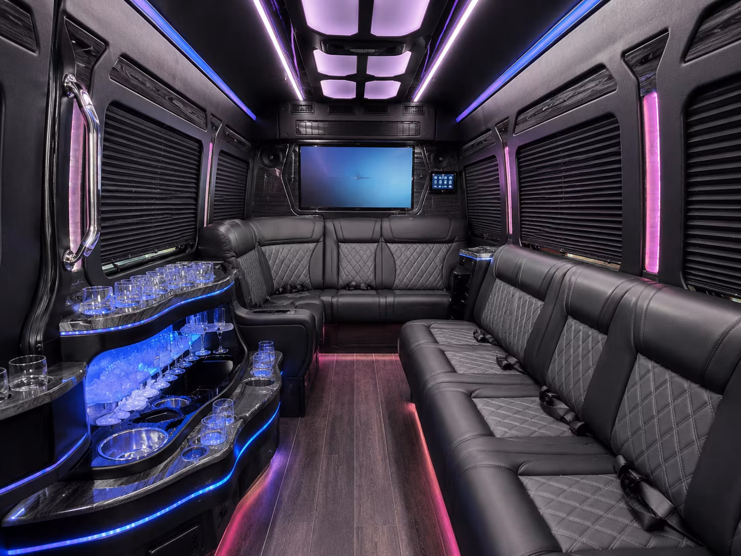 event and conference shuttle buses for irving employers