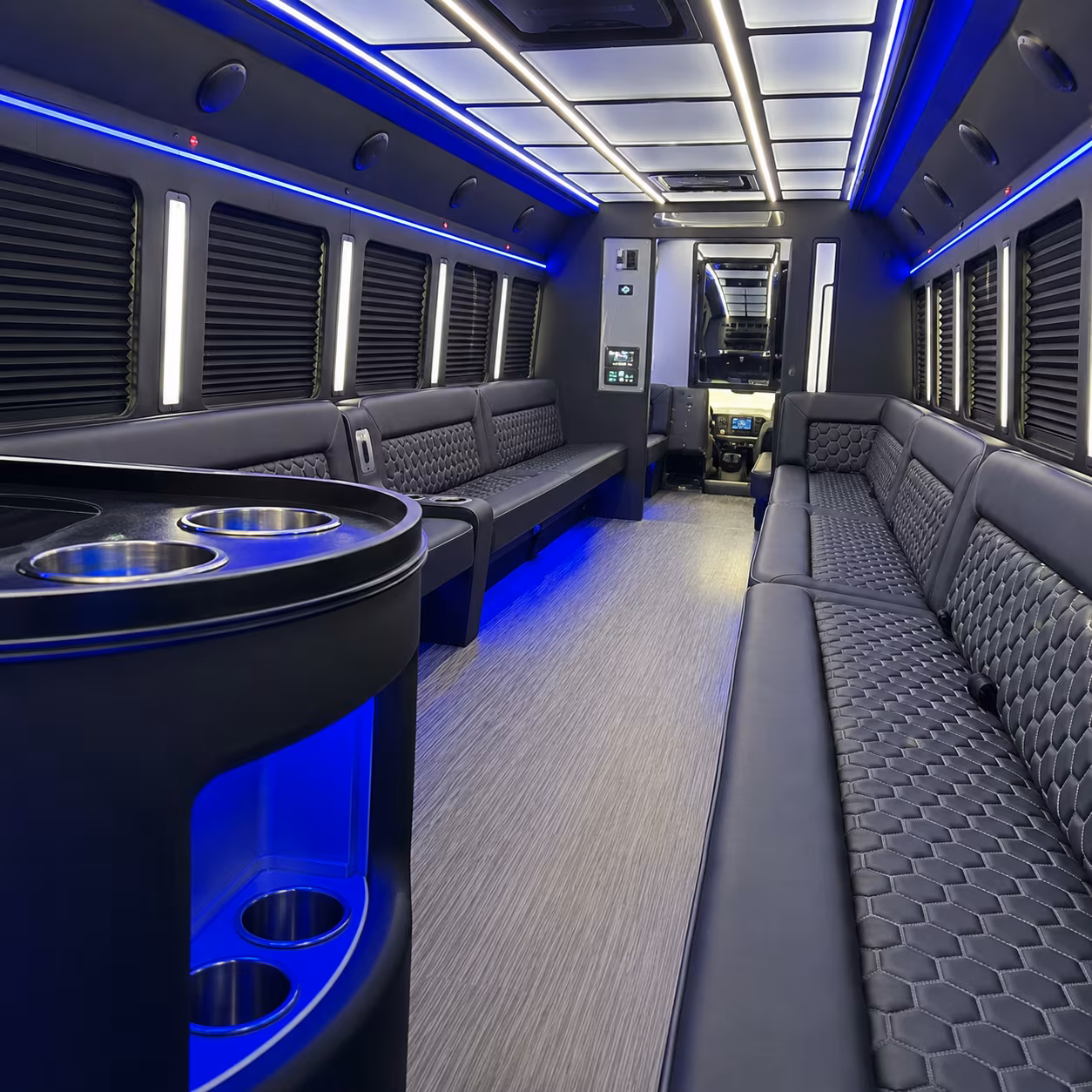 holiday party bus rental