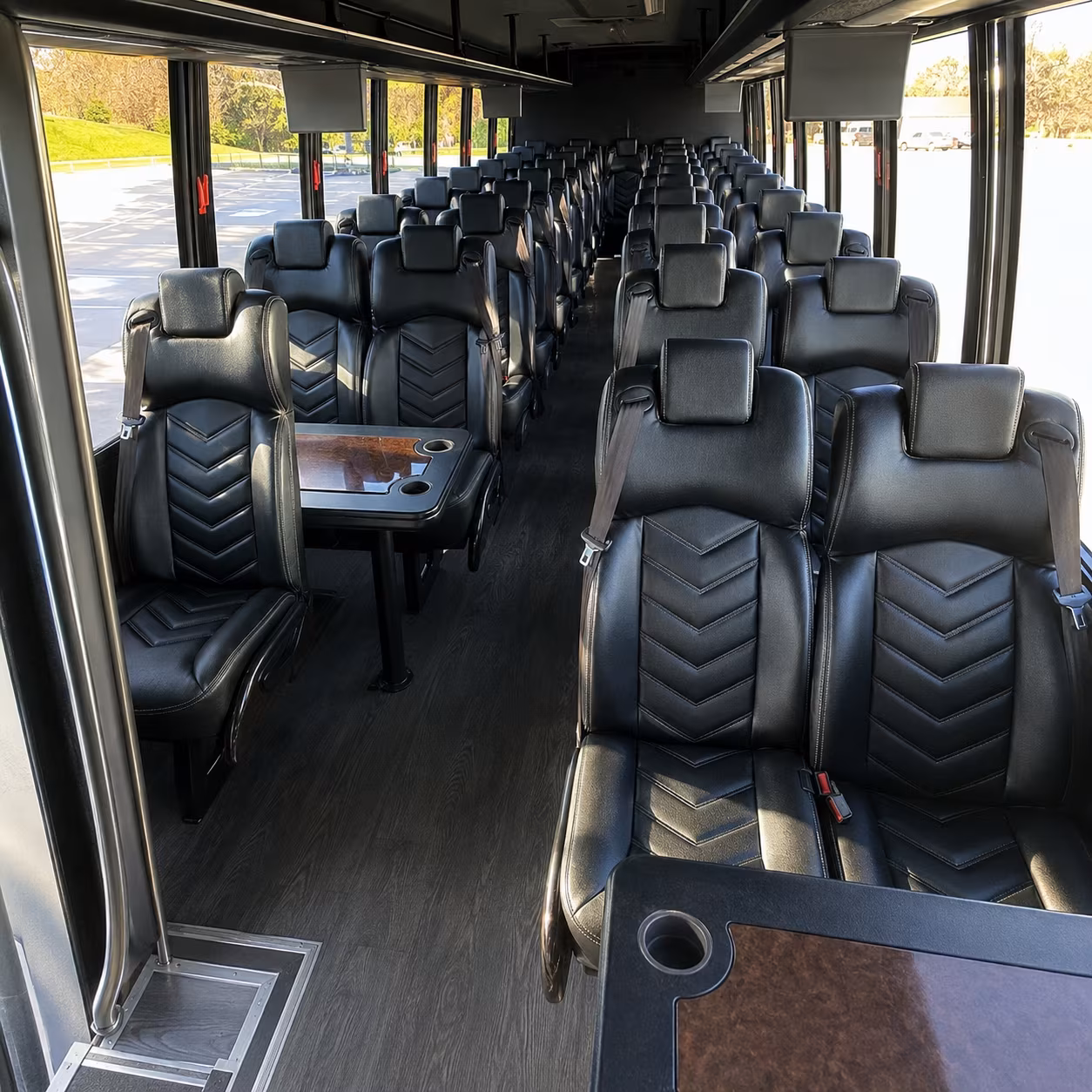 how is a bus rental actually priced in irving texas