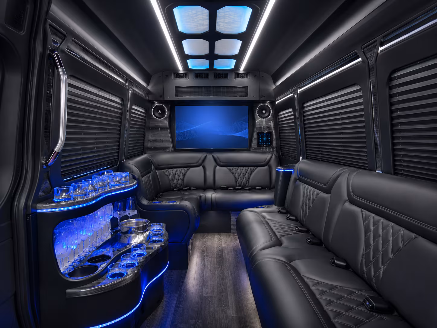 irving 50 passenger party bus