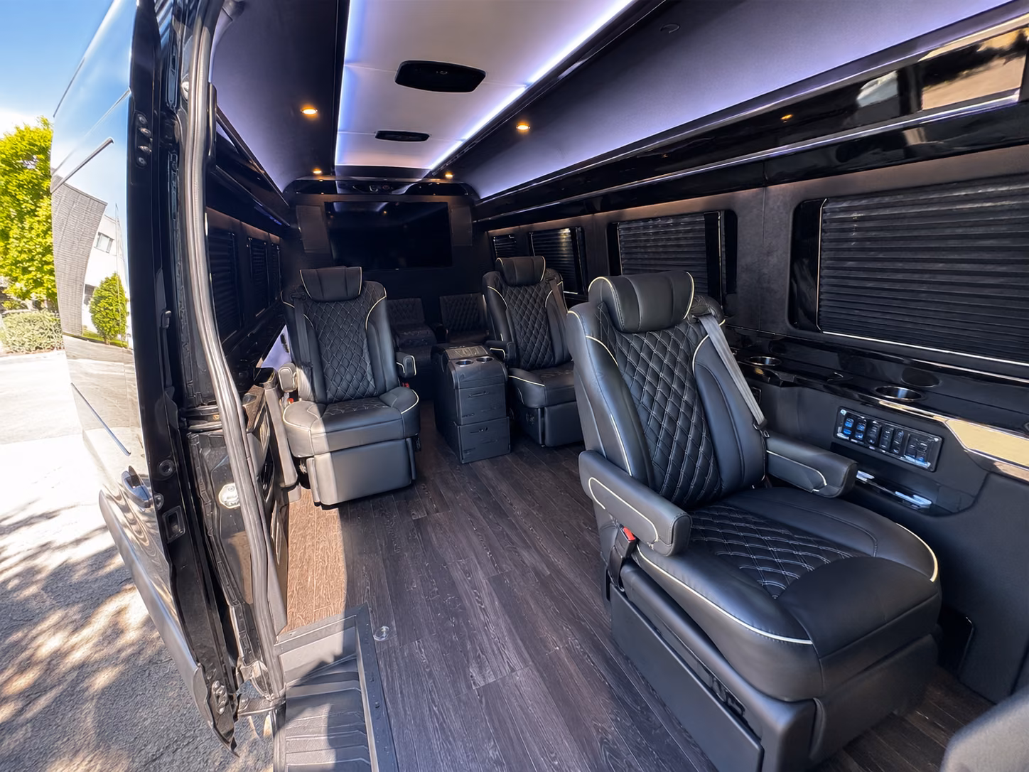 irving school event transportation onboard seating