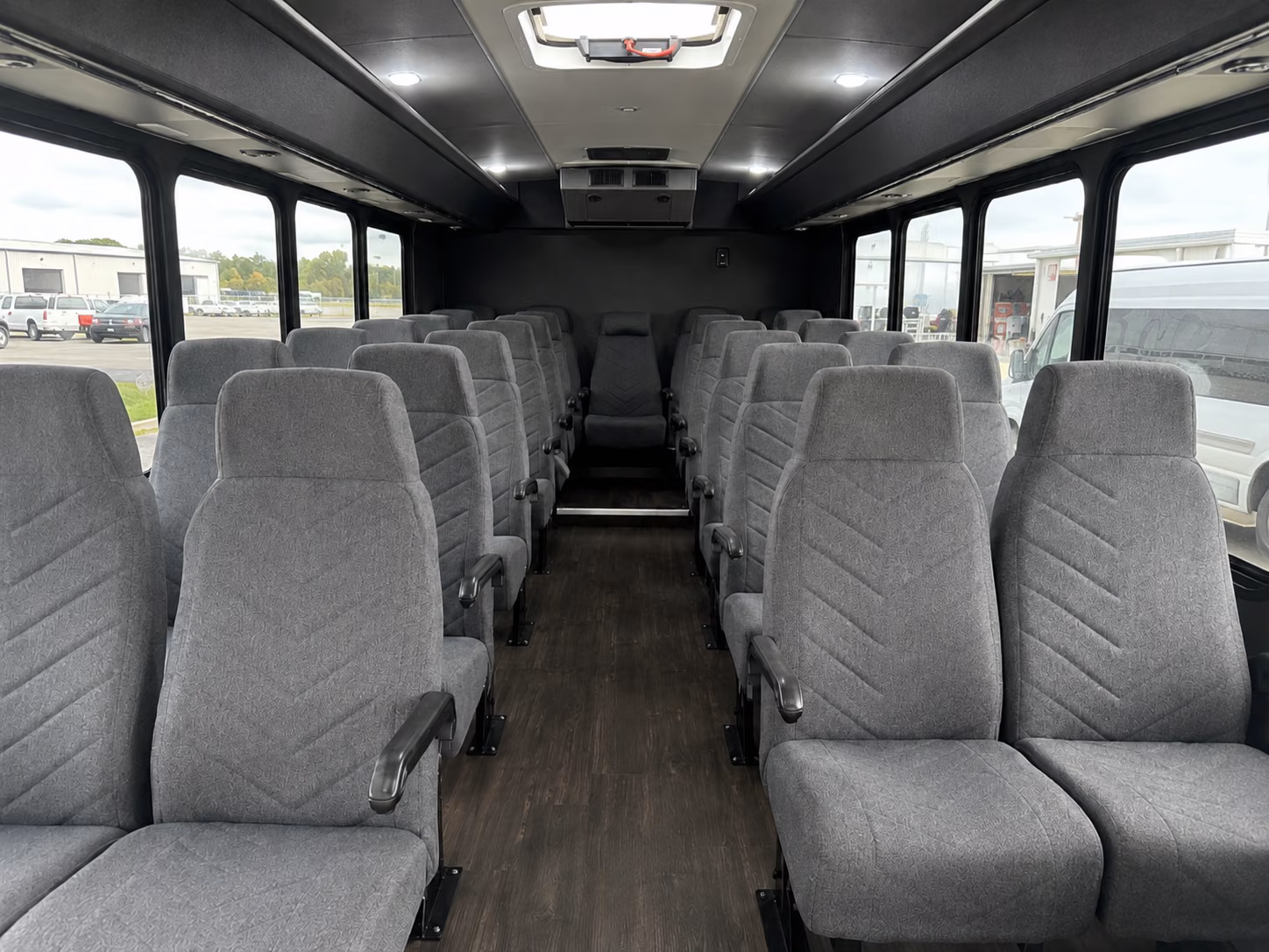 irving wedding transportation onboard seating