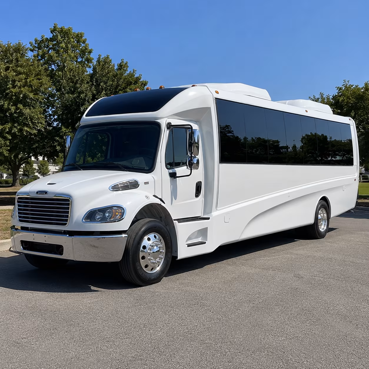 shuttle buses for weekly worship services in irving