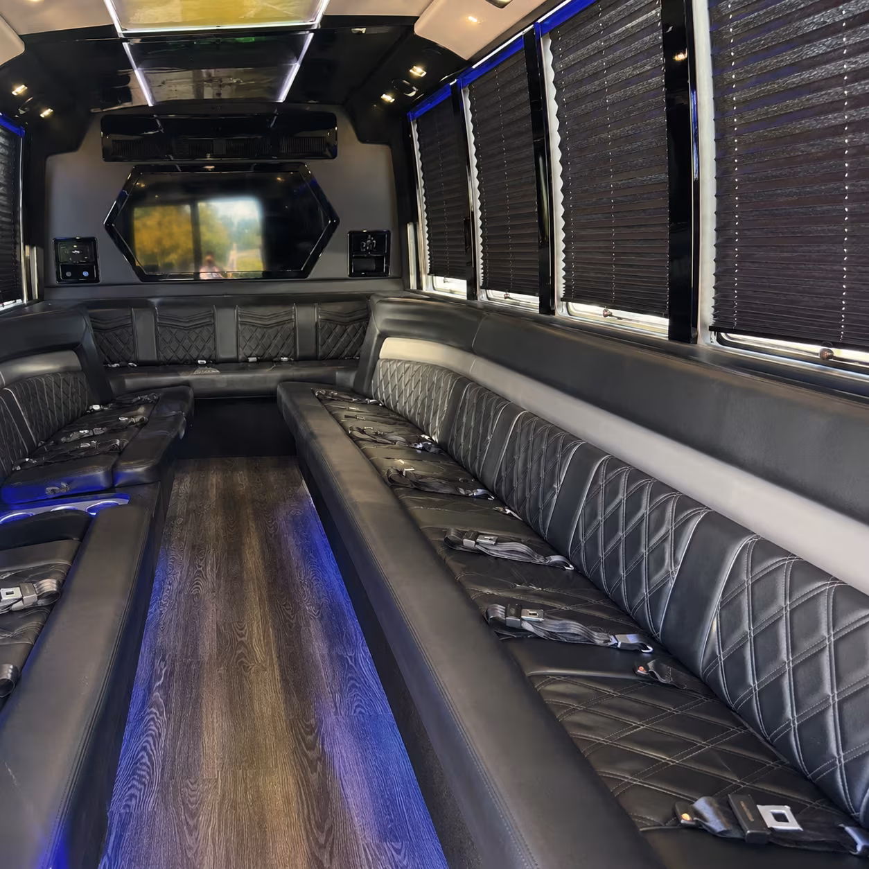 wedding party bus rental